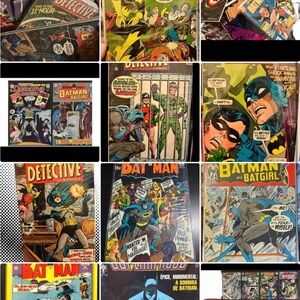 Huge Silver Age Batman/Detective Comic Lot!